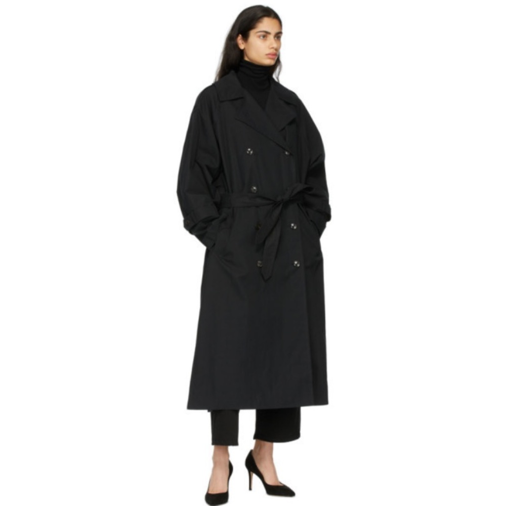 Techno cotton trench oversized Toteme size 38dk a large.